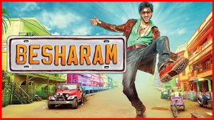 Besharam's poster