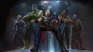 Thor: Ragnarok's poster