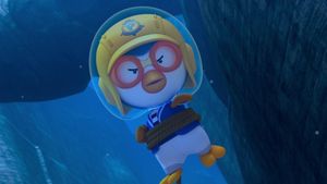 Pororo: Underwater adventure's poster
