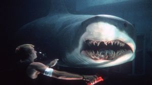 Deep Blue Sea's poster