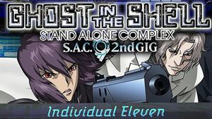 Ghost in the Shell: S.A.C. 2nd GIG - Individual Eleven's poster
