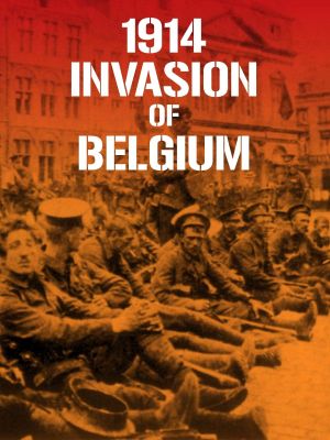 1914 Invasion of Belgium's poster