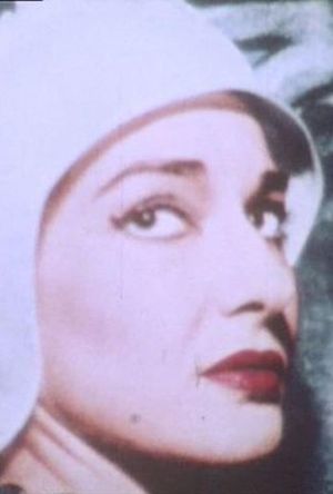 Maria Callas Porträt's poster