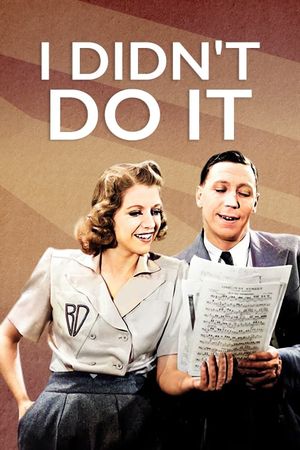I Didn't Do It's poster