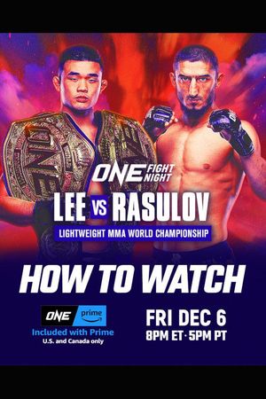 ONE Fight Night 26: Lee vs. Rasulov's poster image