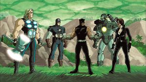 Ultimate Avengers 2's poster