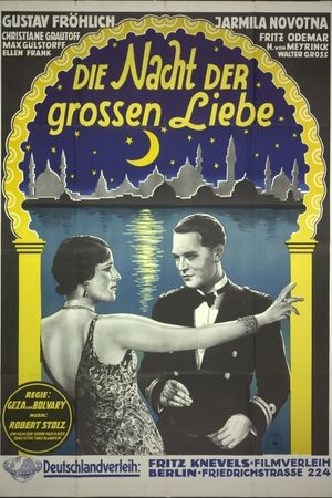 Die Nacht der großen Liebe's poster