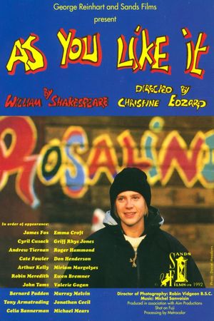 As You Like It's poster
