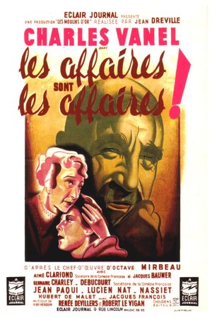 Les affaires sont les affaires's poster