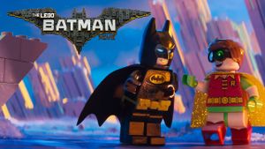 The Lego Batman Movie's poster