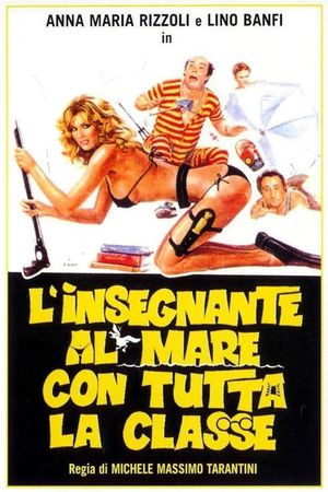 L'insegnante al mare con tutta la classe's poster
