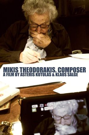 Mikis Theodorakis. Composer's poster image