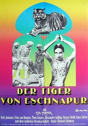 The Tiger of Eschnapur's poster