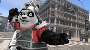 Panda vs. Aliens's poster