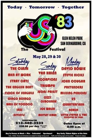 Stevie Nicks: Live At The US Festival - 30/05/83's poster
