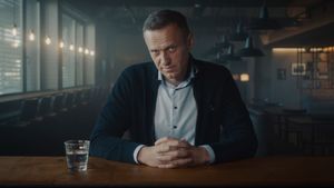 Navalny's poster