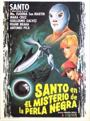 Santo in the Mystery of the Black Pearl's poster