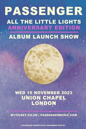 Passenger: Live from Union Chapel London's poster