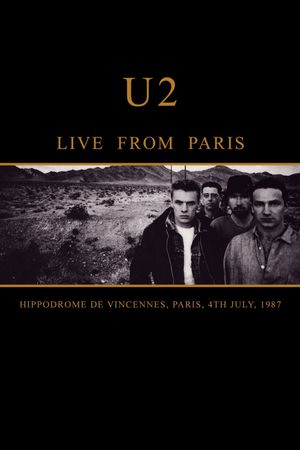 U2 Live from Paris's poster