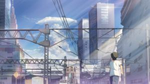 Weathering with You's poster