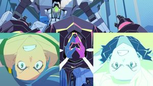 Promare's poster