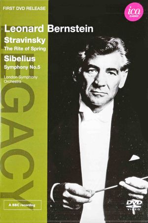 Leonard Bernstein conducts Stravinsky & Sibelius's poster