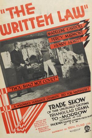 The Written Law's poster