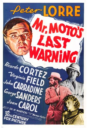 Mr. Moto's Last Warning's poster