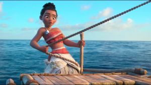 Moana's poster