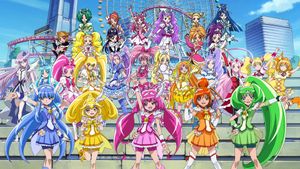 Precure All Stars New Stage Movie: Friends of the Future's poster