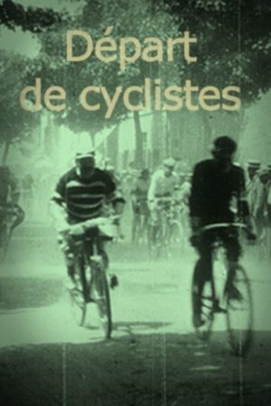 Départ de cyclistes's poster