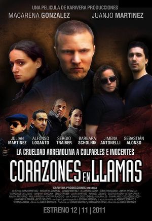 Corazones en llamas's poster