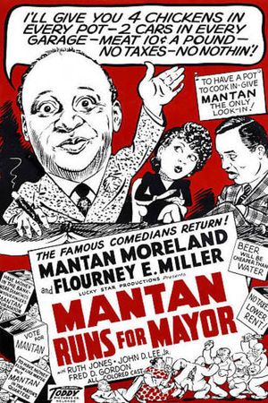 Mantan Runs for Mayor's poster