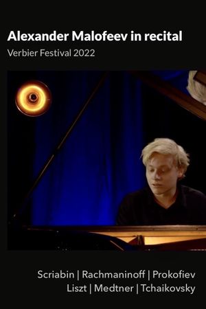Alexander Malofeev: Verbier Festival's poster