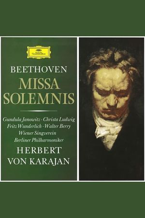 Beethoven · Missa Solemnis - Herbert von Karajan's poster