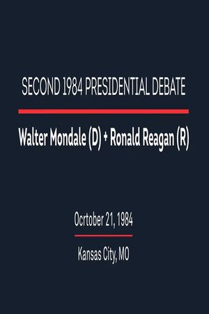 1984 Second Presidential Debate's poster