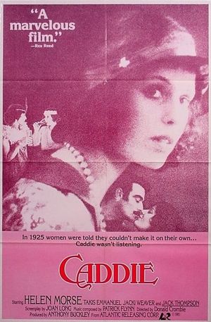 Caddie's poster