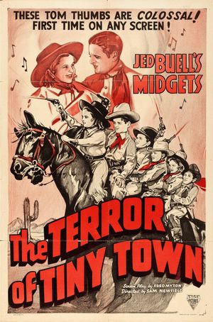 The Terror of Tiny Town's poster