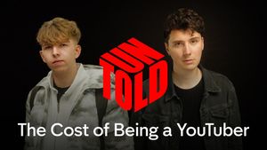 UNTOLD: The Cost of Being a YouTuber's poster