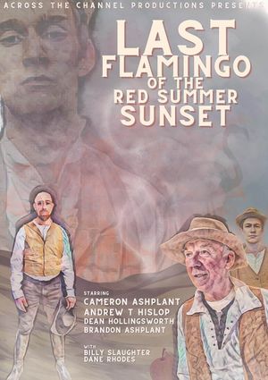 Last Flamingo of the Red Summer Sunset's poster