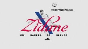 Zidane, mil danzas de blanco's poster