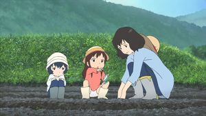 Wolf Children's poster