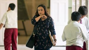Hichki's poster
