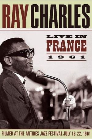 Ray Charles Live in Antibes, France 1961's poster