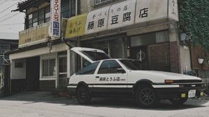 Initial D's poster