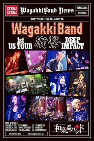 Wagakki Band - WagakkiBand 1st US Tour Shougeki -Deep Impact-'s poster