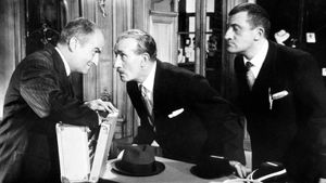 People in Luck's poster