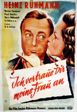 Ich vertraue Dir meine Frau an's poster