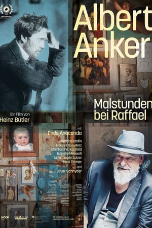 Albert Anker. Malstunden bei Raffael's poster