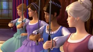 Barbie and the Three Musketeers's poster